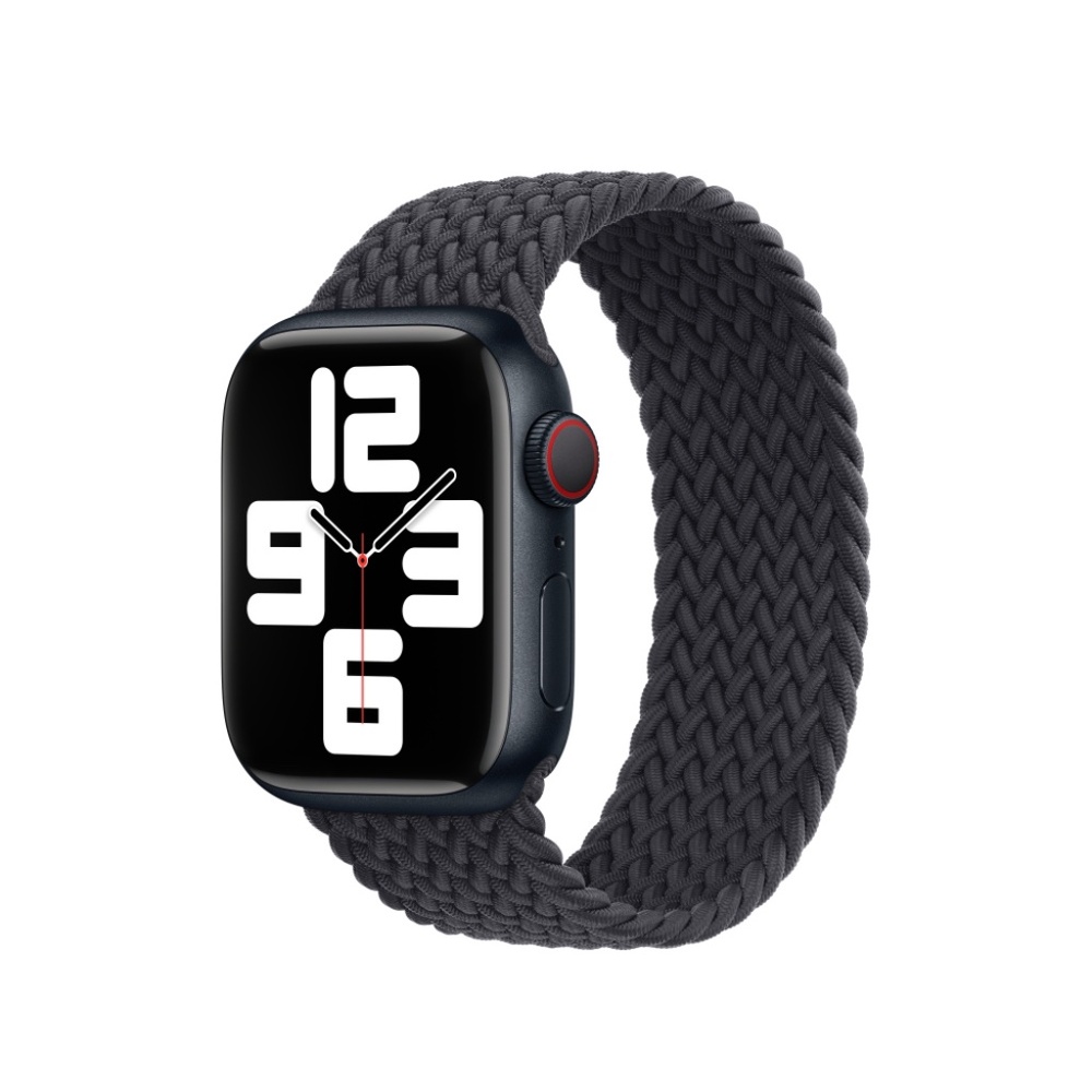 Braided Loop Apple Watch Strap -  Space Gray